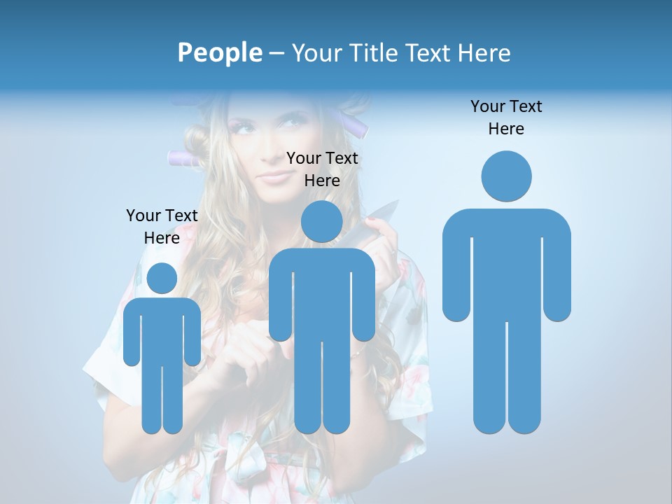Daily People Belle PowerPoint Template