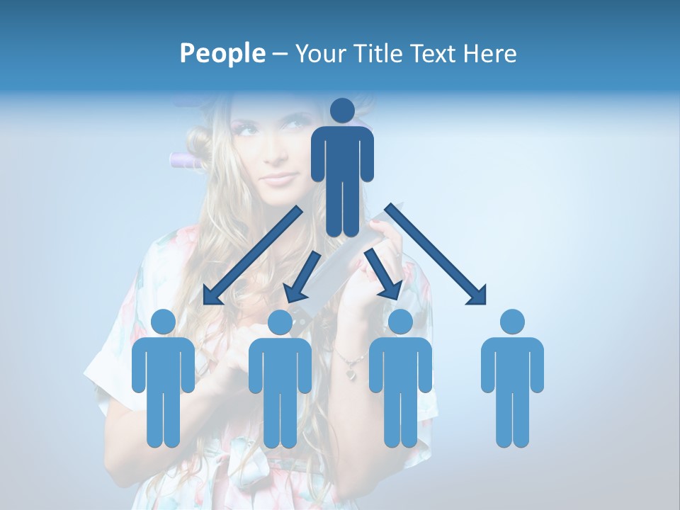 Daily People Belle PowerPoint Template