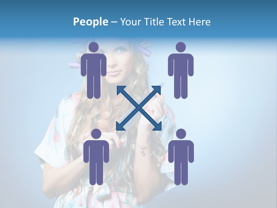 Daily People Belle PowerPoint Template