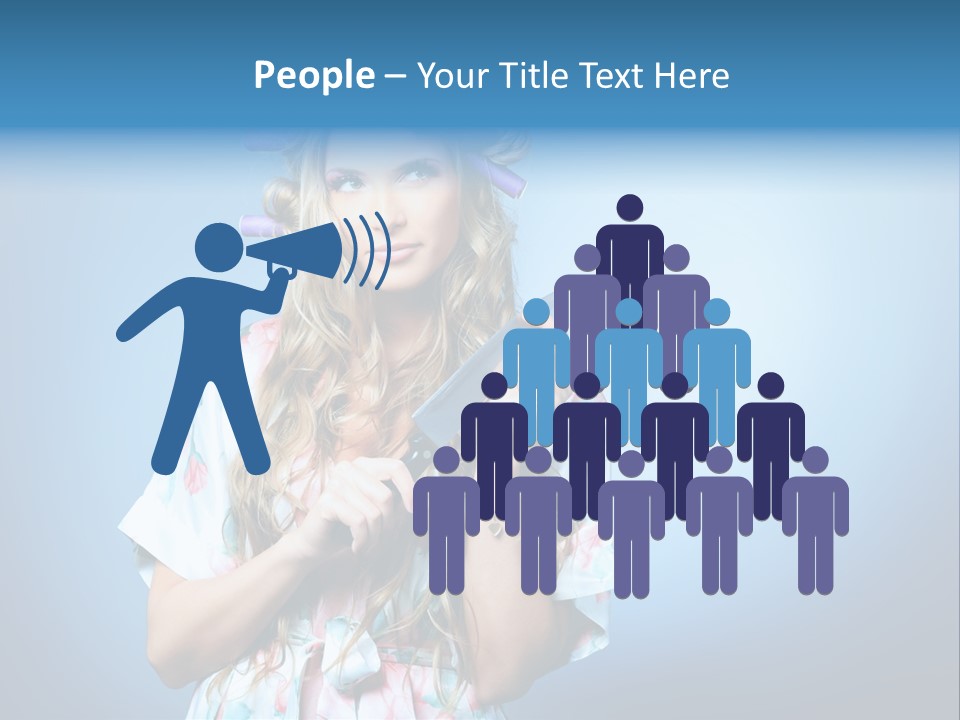 Daily People Belle PowerPoint Template