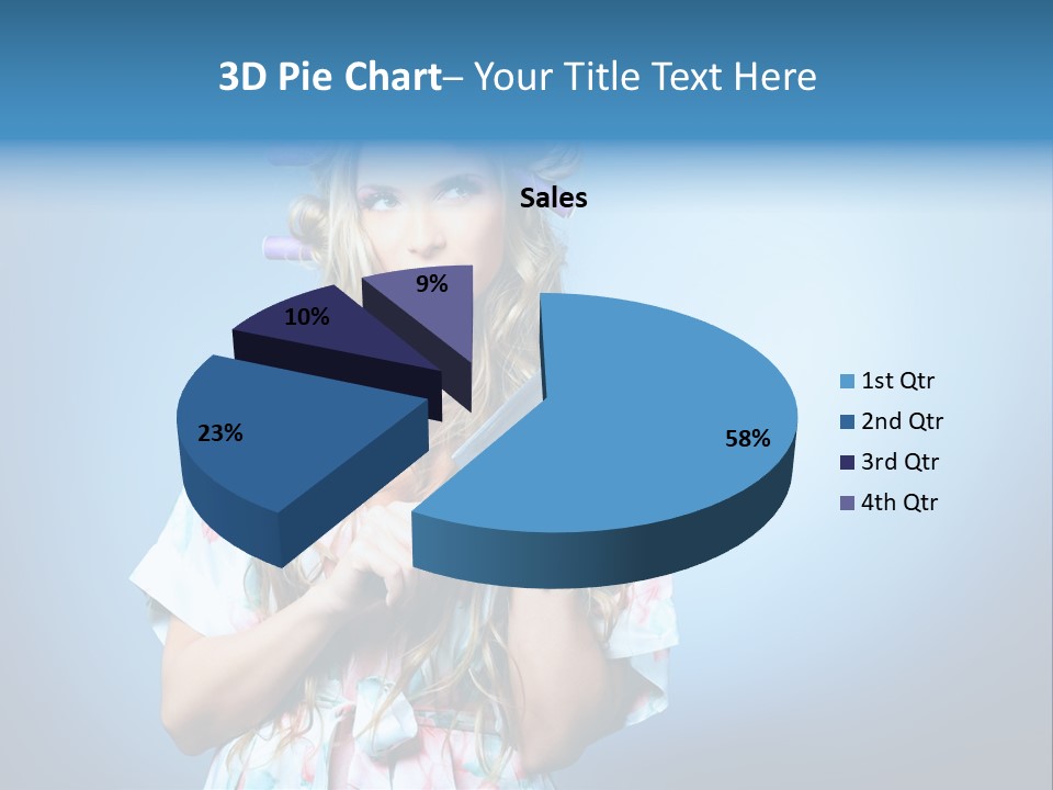 Daily People Belle PowerPoint Template