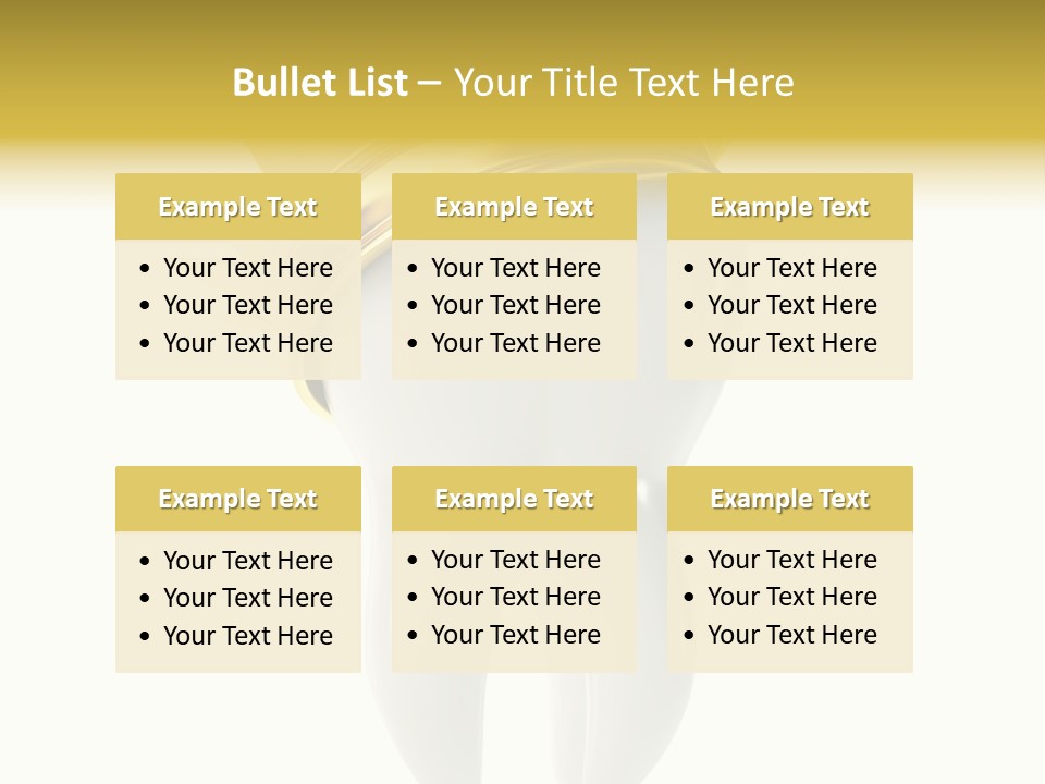 Stomatology Success Root PowerPoint Template