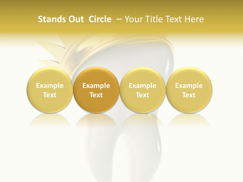 Stomatology Success Root PowerPoint Template