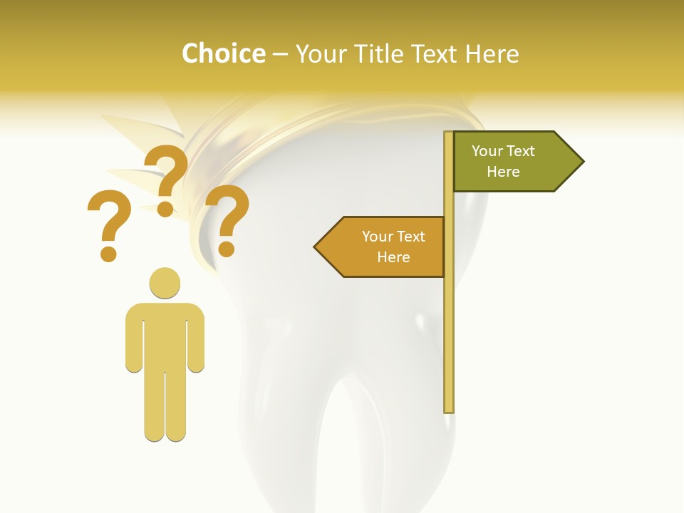 Stomatology Success Root PowerPoint Template
