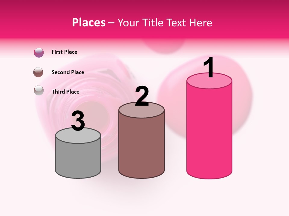 Makeup Macro White PowerPoint Template