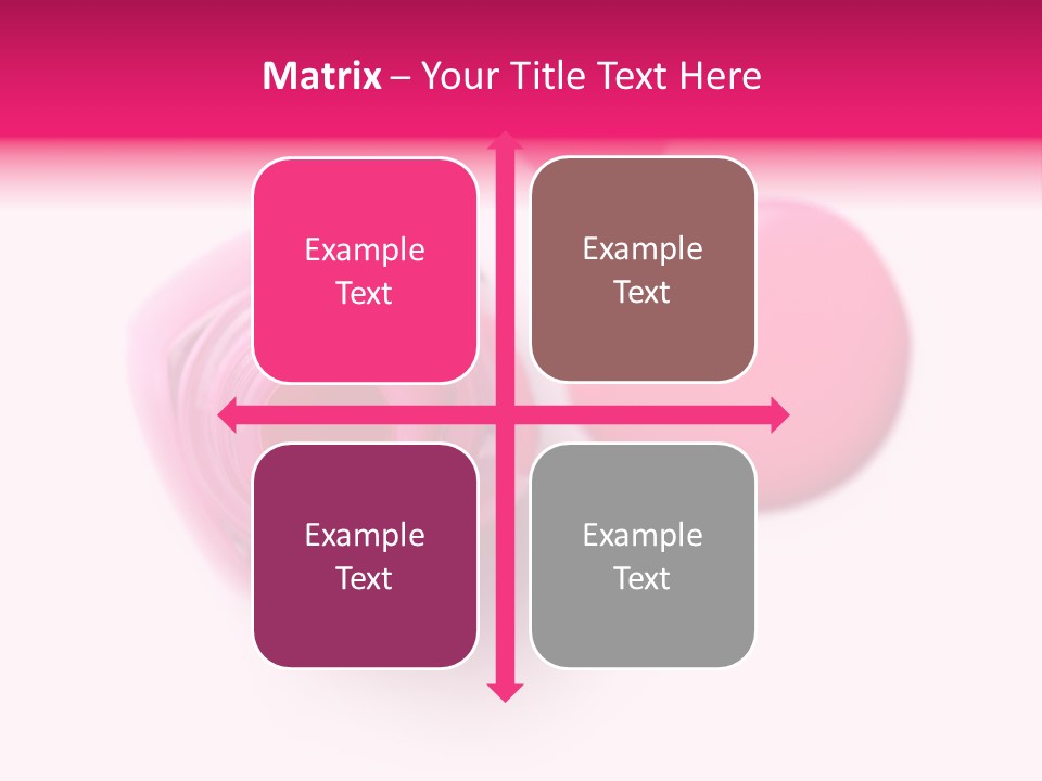 Makeup Macro White PowerPoint Template