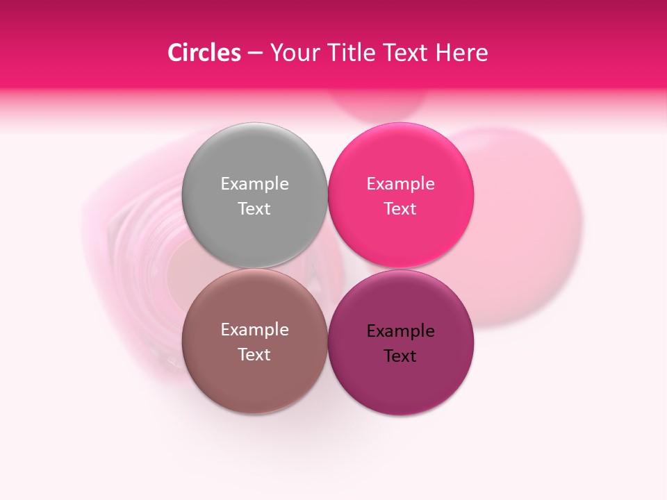 Makeup Macro White PowerPoint Template