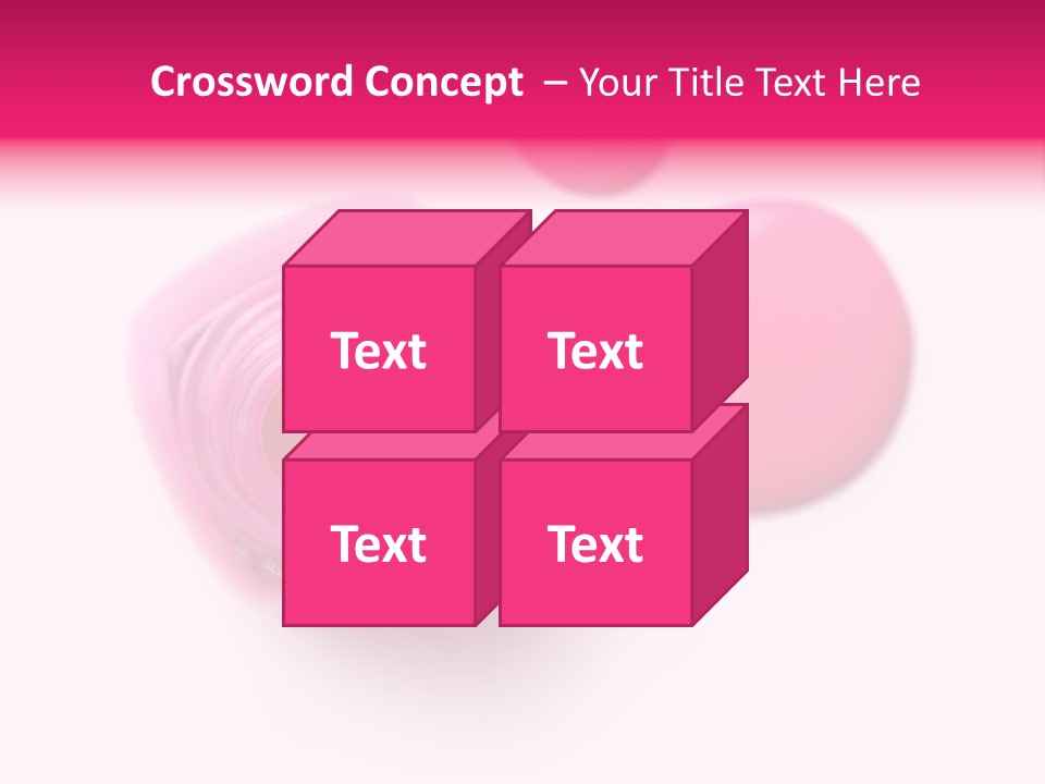 Makeup Macro White PowerPoint Template