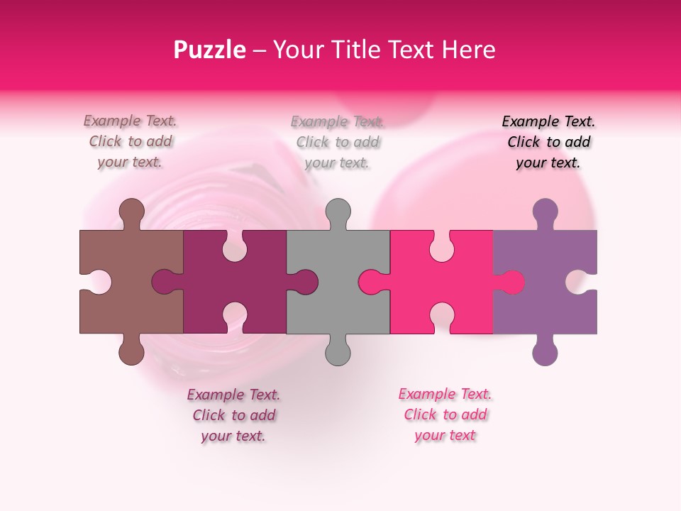 Makeup Macro White PowerPoint Template