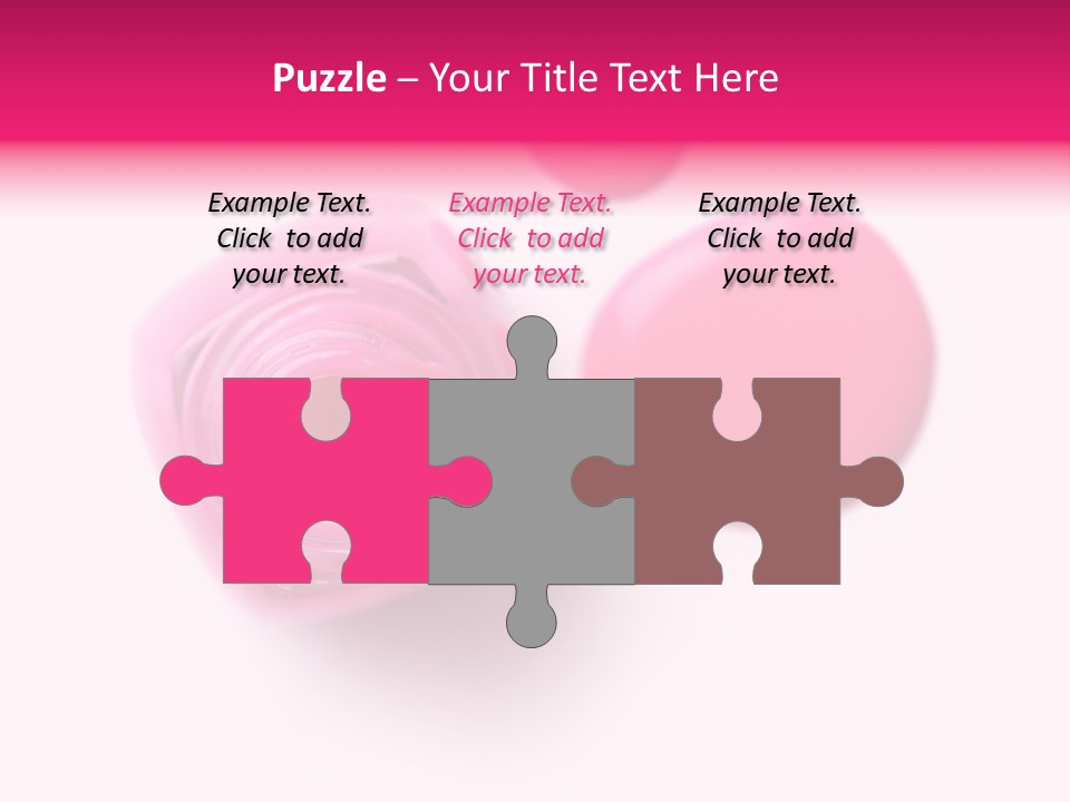 Makeup Macro White PowerPoint Template