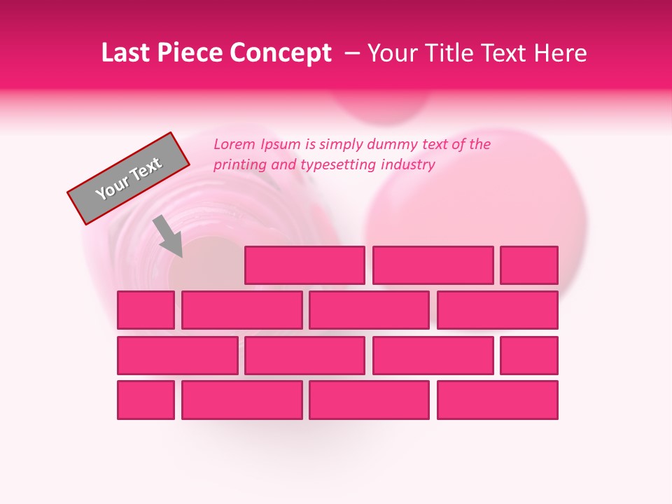 Makeup Macro White PowerPoint Template