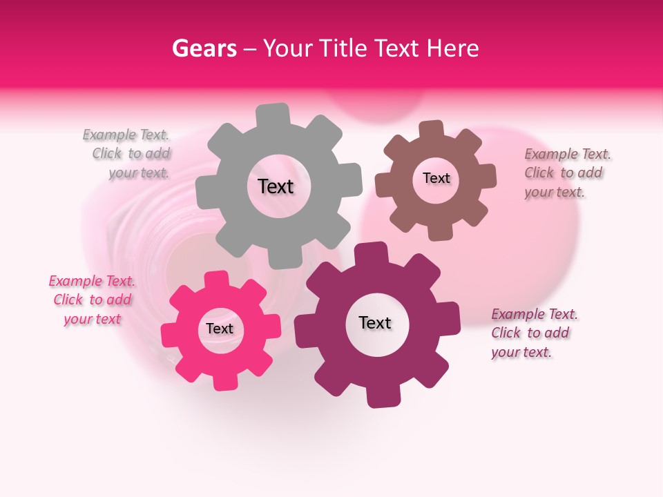 Makeup Macro White PowerPoint Template