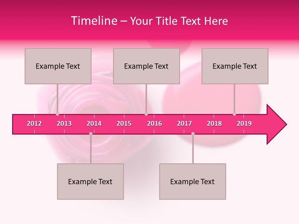 Makeup Macro White PowerPoint Template
