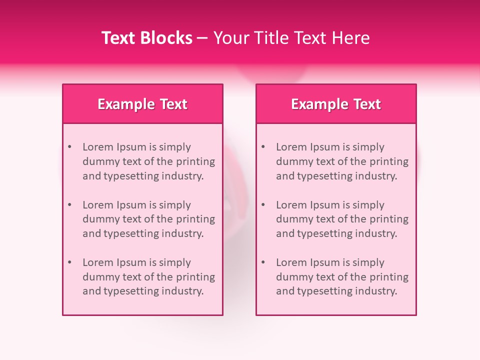 Makeup Macro White PowerPoint Template