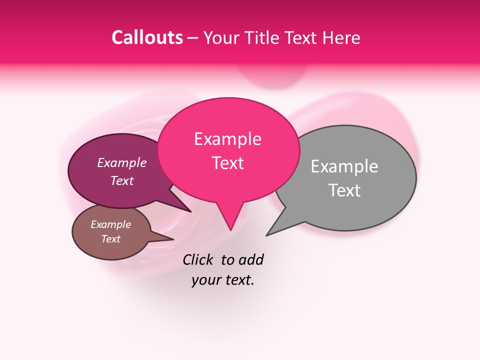 Makeup Macro White PowerPoint Template