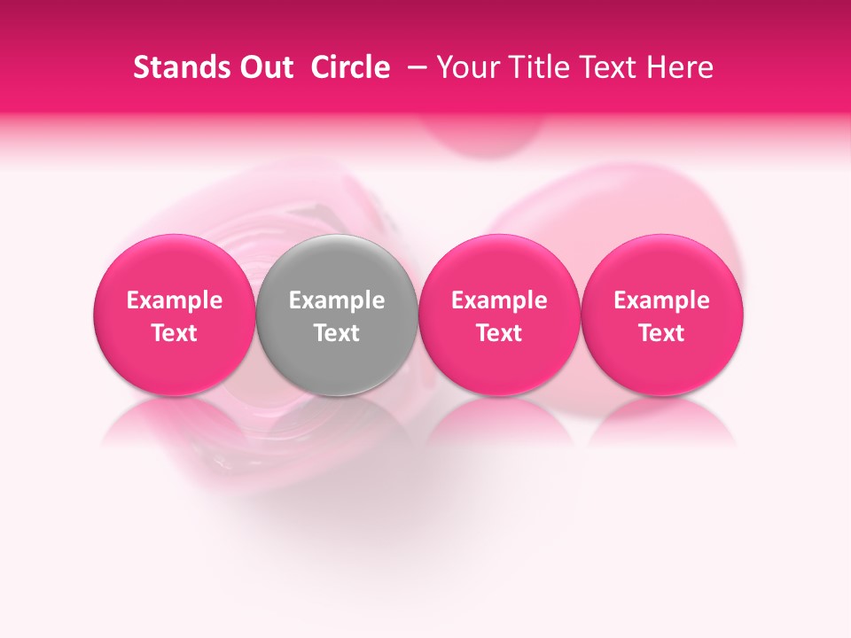 Makeup Macro White PowerPoint Template