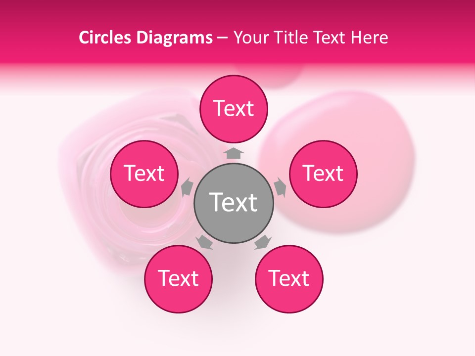 Makeup Macro White PowerPoint Template