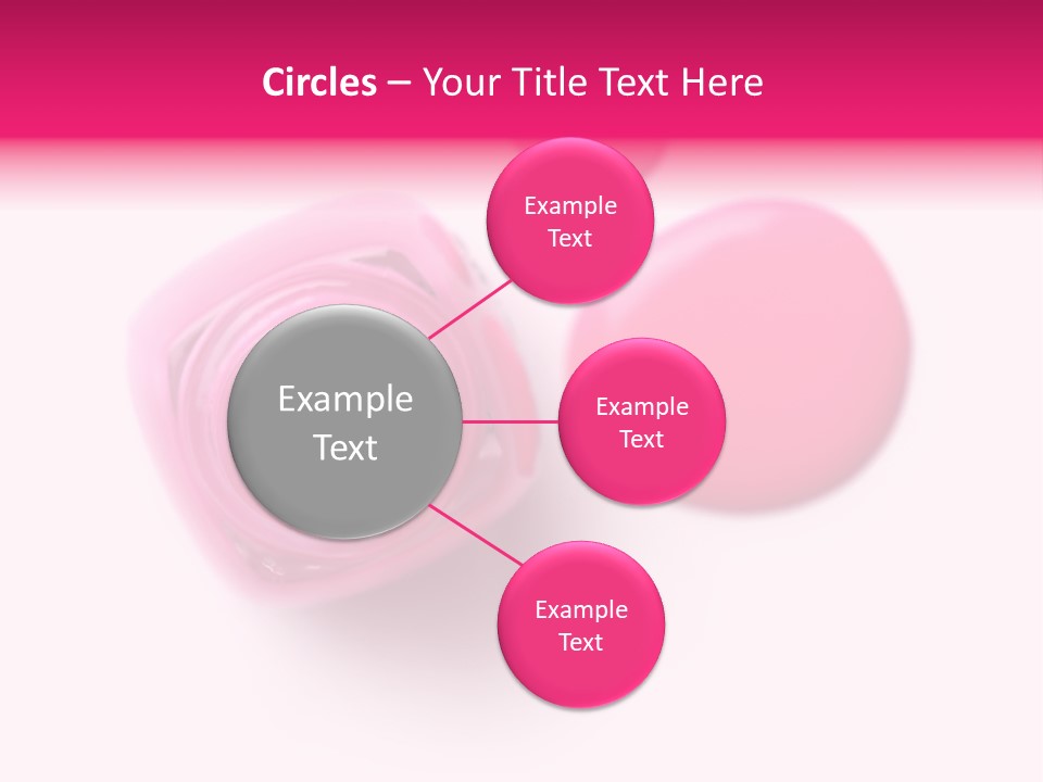 Makeup Macro White PowerPoint Template