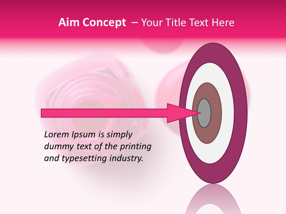 Makeup Macro White PowerPoint Template