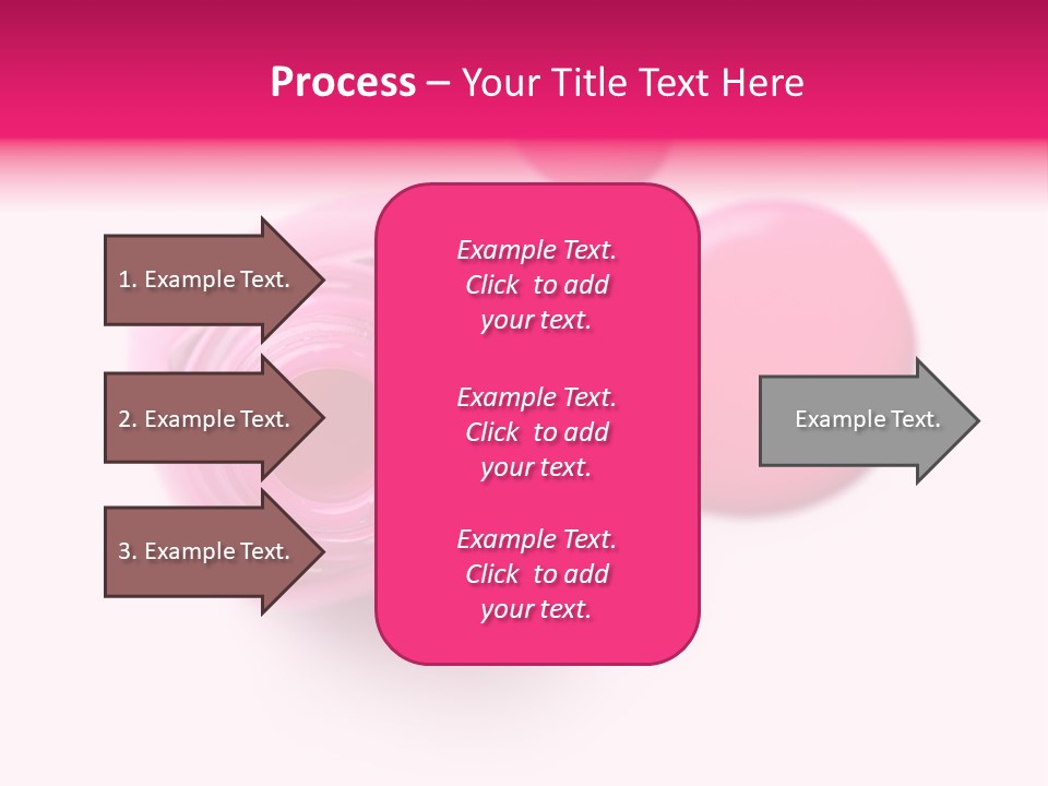 Makeup Macro White PowerPoint Template