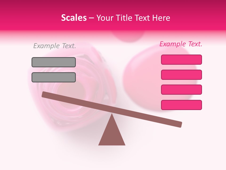 Makeup Macro White PowerPoint Template