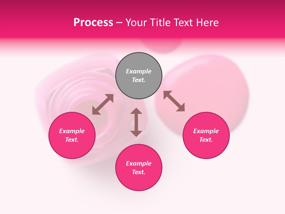 Makeup Macro White PowerPoint Template