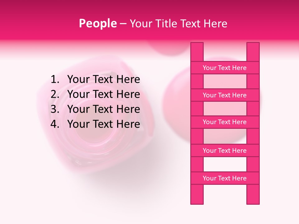 Makeup Macro White PowerPoint Template