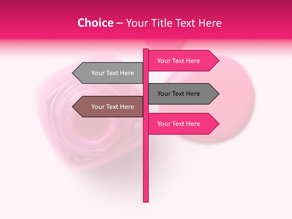 Makeup Macro White PowerPoint Template