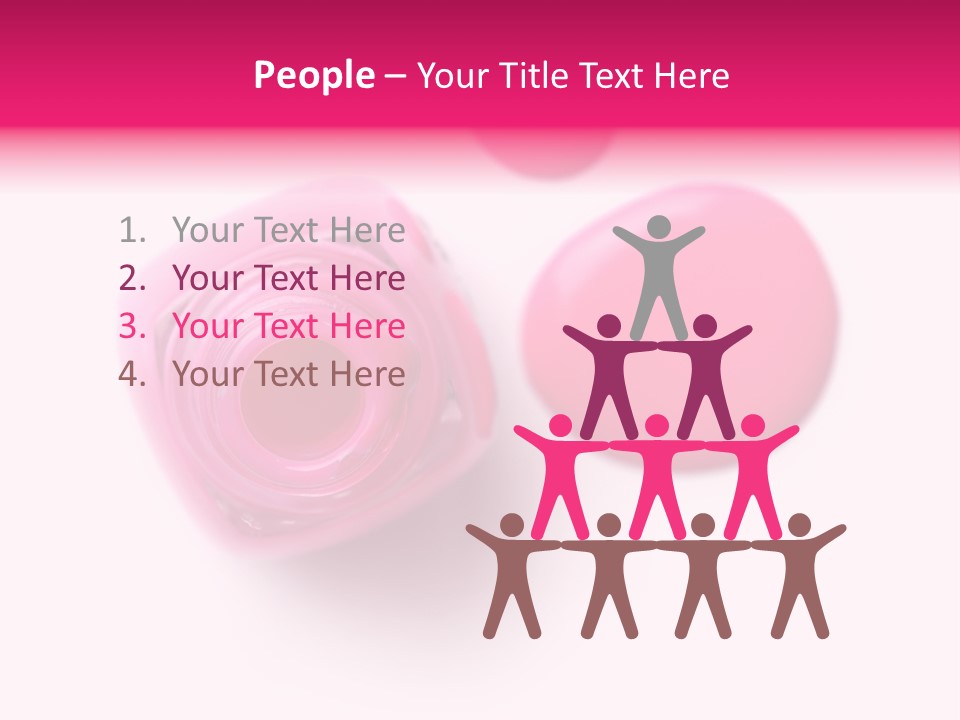 Makeup Macro White PowerPoint Template