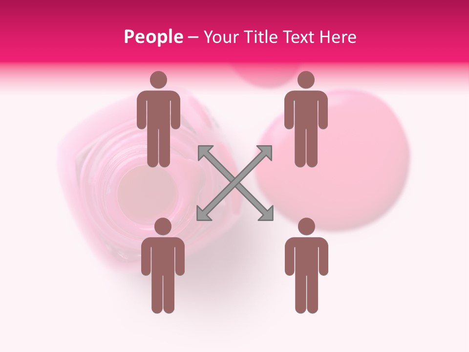 Makeup Macro White PowerPoint Template