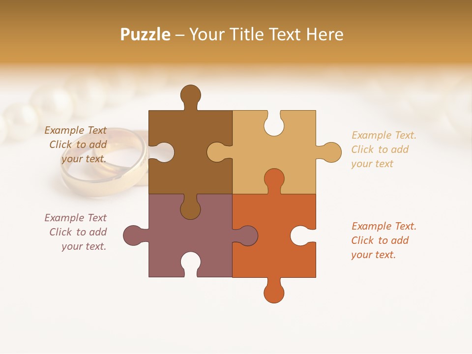 Fashion Card Marriage PowerPoint Template