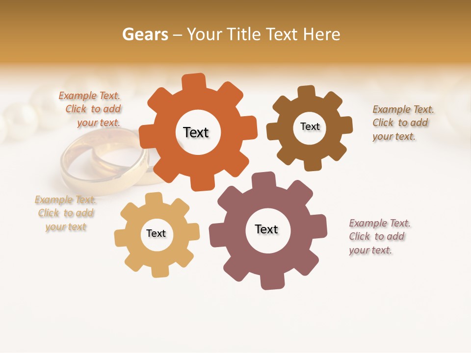 Fashion Card Marriage PowerPoint Template