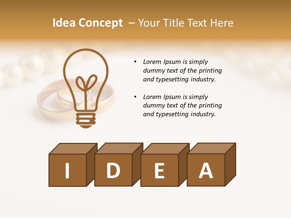 Fashion Card Marriage PowerPoint Template