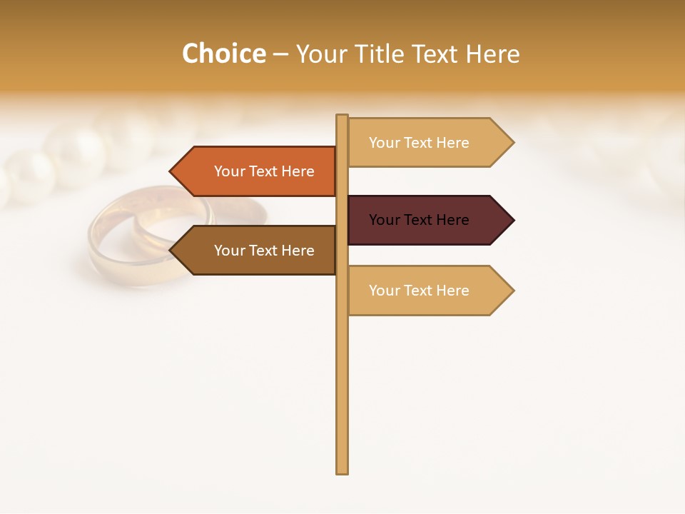 Fashion Card Marriage PowerPoint Template