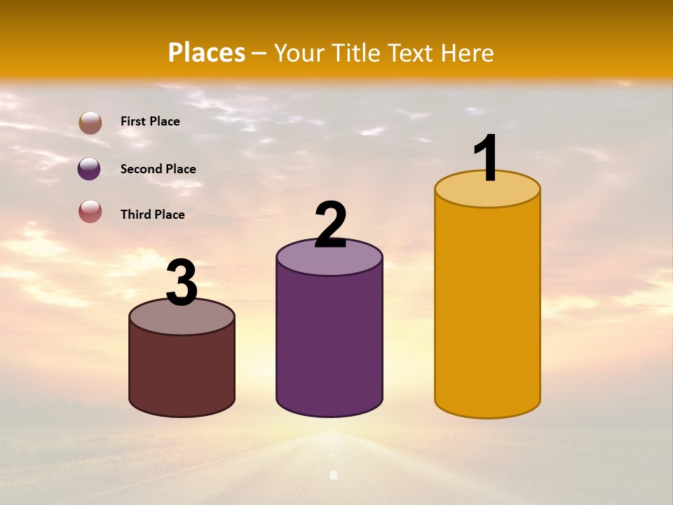 Movement Nature Hill PowerPoint Template