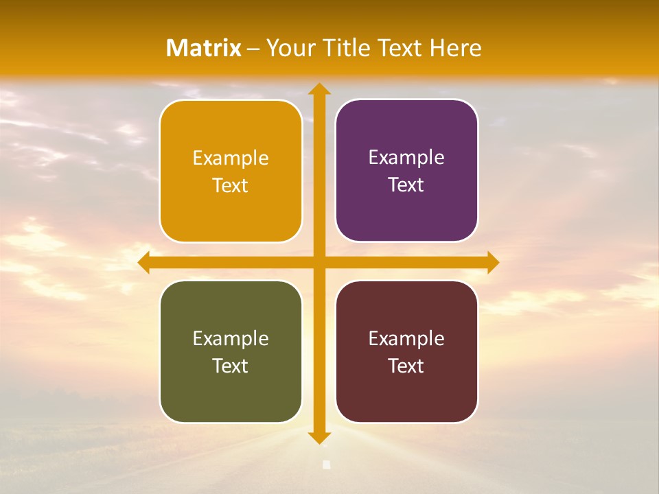 Movement Nature Hill PowerPoint Template