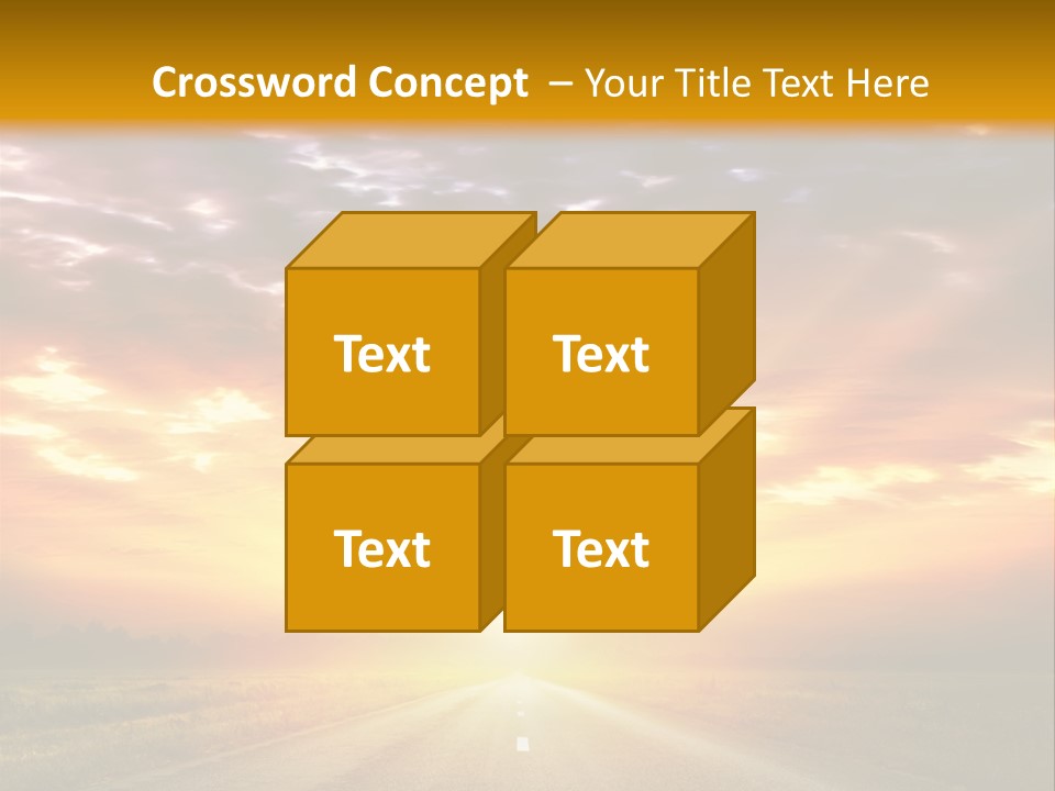 Movement Nature Hill PowerPoint Template