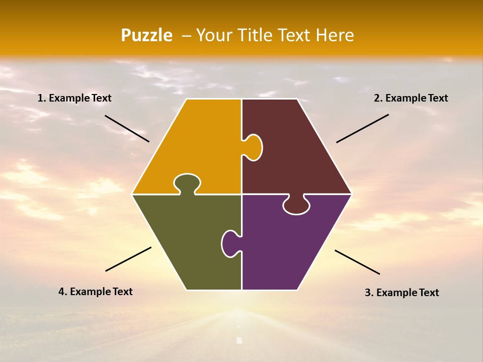 Movement Nature Hill PowerPoint Template