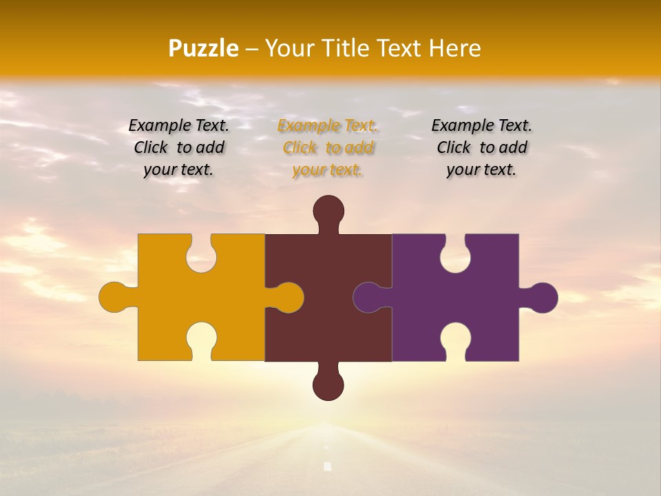 Movement Nature Hill PowerPoint Template