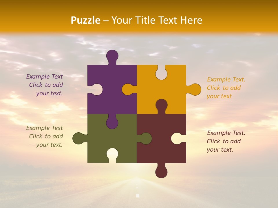 Movement Nature Hill PowerPoint Template