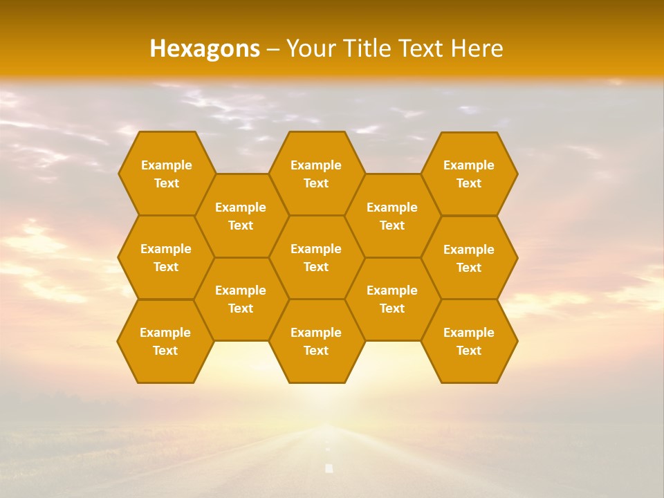 Movement Nature Hill PowerPoint Template