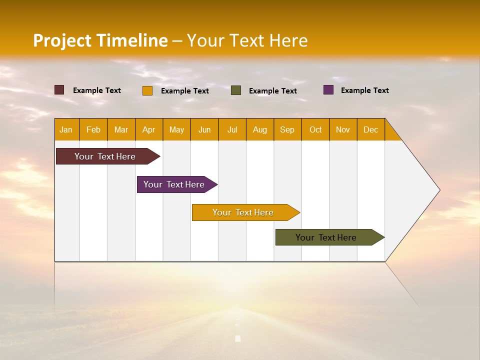 Movement Nature Hill PowerPoint Template
