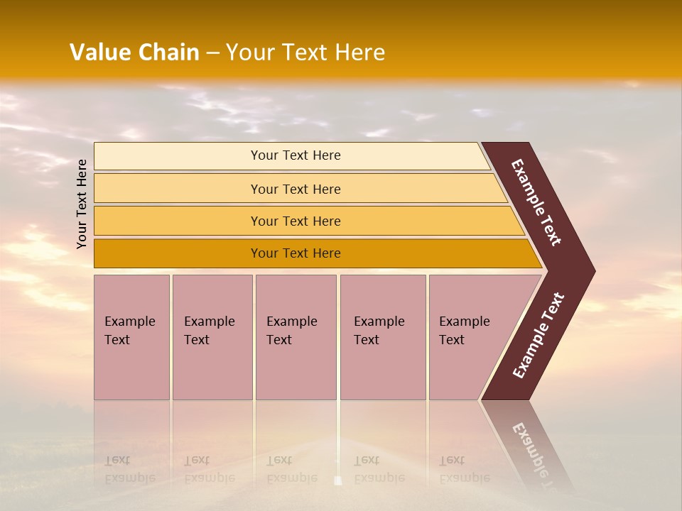 Movement Nature Hill PowerPoint Template