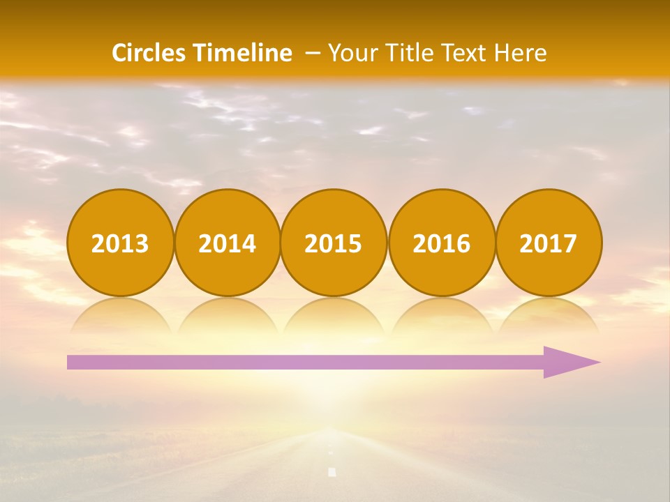 Movement Nature Hill PowerPoint Template