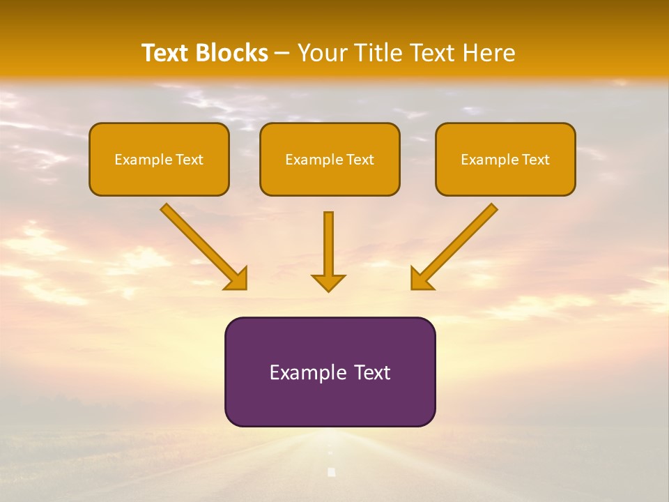 Movement Nature Hill PowerPoint Template