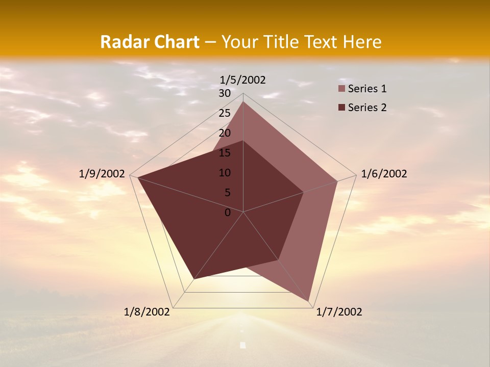 Movement Nature Hill PowerPoint Template