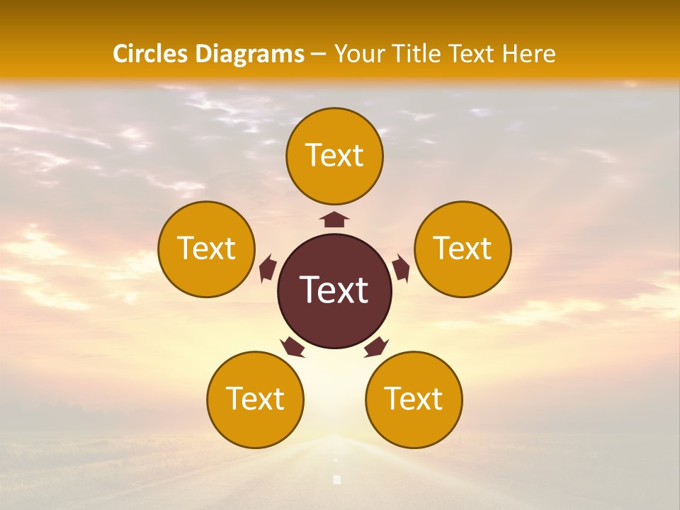 Movement Nature Hill PowerPoint Template