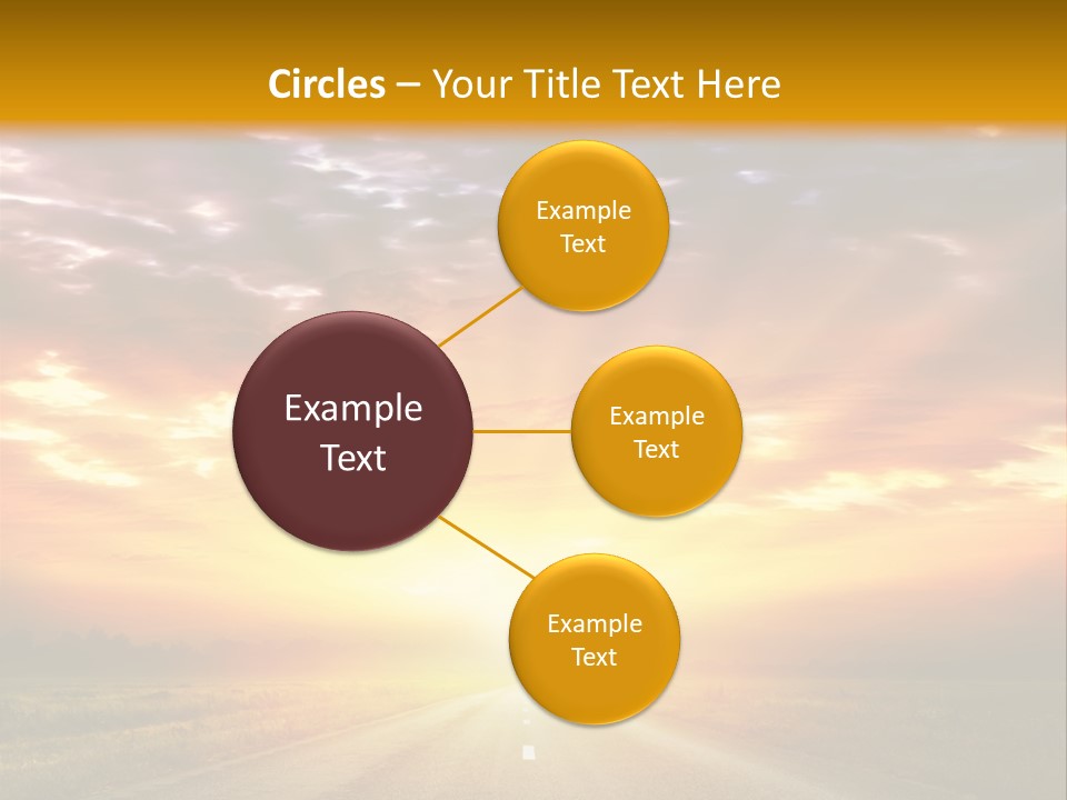 Movement Nature Hill PowerPoint Template