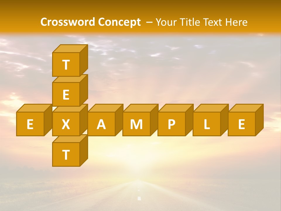 Movement Nature Hill PowerPoint Template