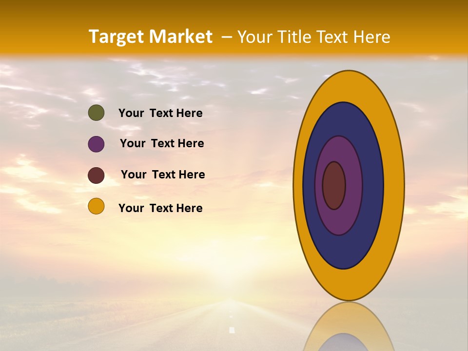 Movement Nature Hill PowerPoint Template